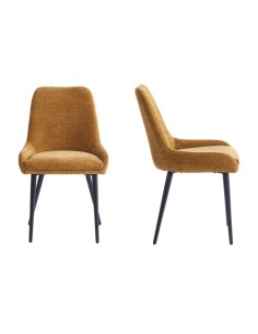 Oscar Dining Chair - Mustard 2