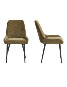 Oscar Dining Chair - Olive Green 2