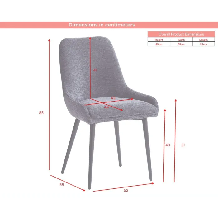 Oscar Dining Chair - Olive Green