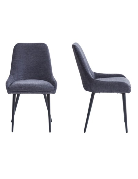 Oscar Dining Chair - Graphite Grey