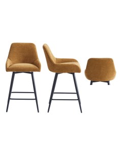 Oscar Counter Stool - Mustard 2