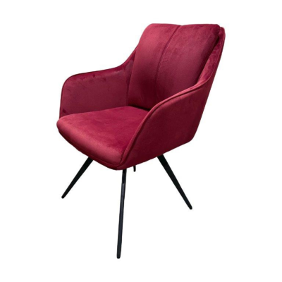 Rivoli Dining Chair - Velvet Purple