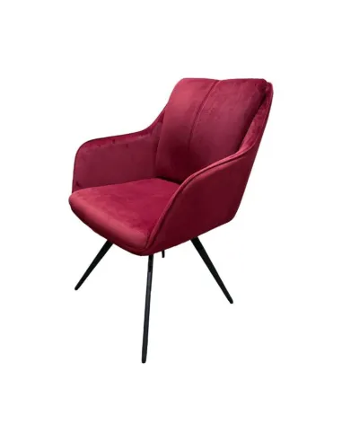 Rivoli Dining Chair - Velvet Purple