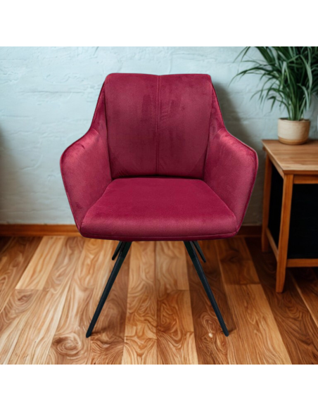 Rivoli Dining Chair - Velvet Purple