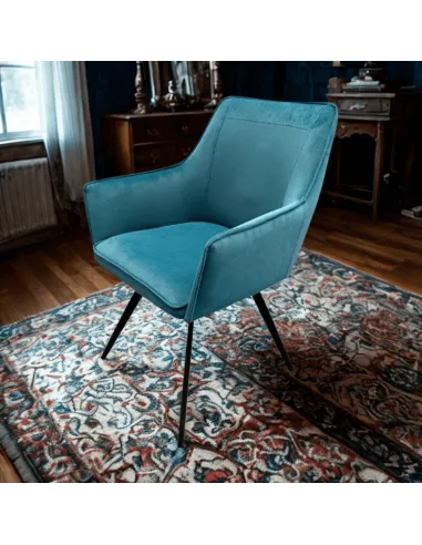 Rivoli Dining Chair - Velvet Green