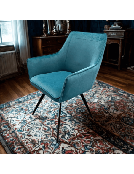 Rivoli Dining Chair - Velvet Green