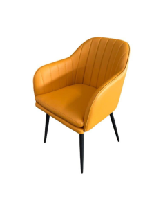 Rochelle Dining Chair - Brown PU 2