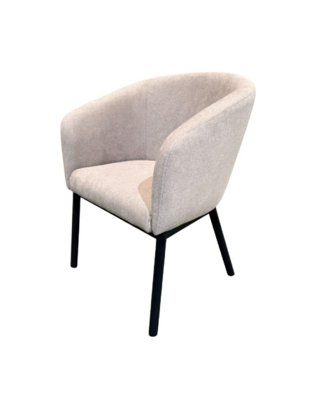 Joao Dining Chair - Beige Fabric
