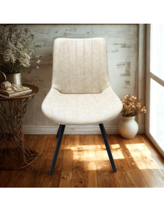 Fortune Dining Chair - Taupe PU 2