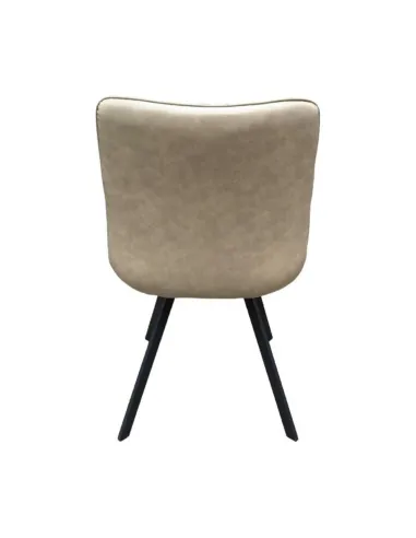 Fortune Dining Chair - Taupe PU
