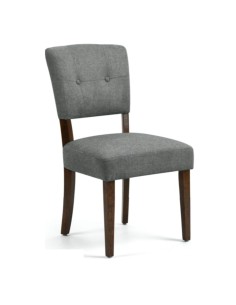 Oakridge Dining Chair - Grey Fabric/Dark Oak