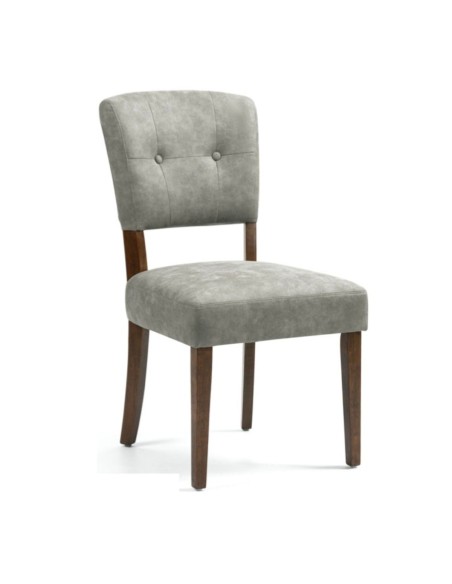 Oakridge Dining Chair - Grey Bison/Dark Oak