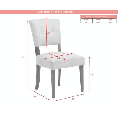 Oakridge Dining Chair - Beige Bison Dark Oak