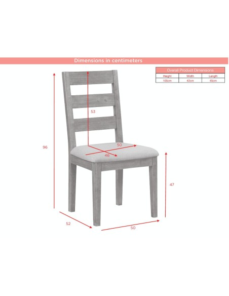 Oakridge Dining Chair - Dark Oak