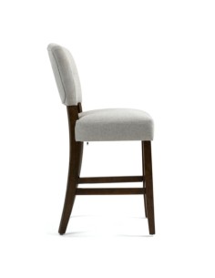 Oakridge Counter Stool - Beige Fabric/Dark Oak 2