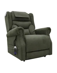 Berkshire Dual Motor Lift & Tilt Armchair - Olive
