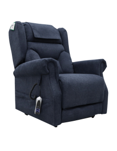 Berkshire Dual Motor Lift & Tilt Armchair - Deep Blue