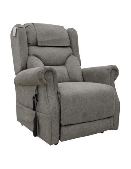 Berkshire Dual Motor Lift & Tilt Armchair - Stone