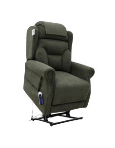 Berkshire Quad Motor Lift & Tilt Armchair - Olive