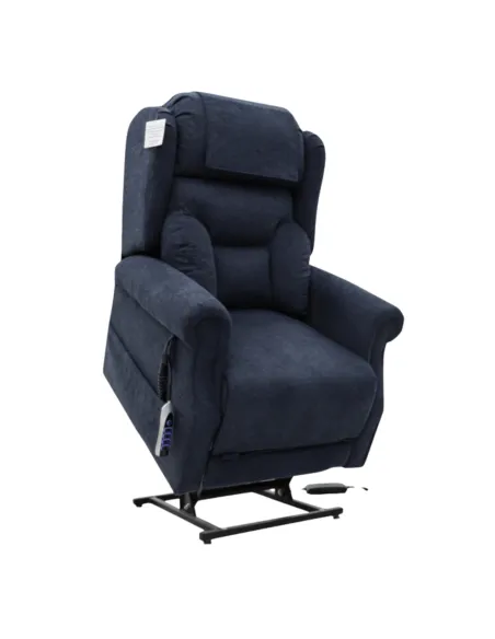 Berkshire Quad Motor Lift & Tilt Armchair - Deep Blue
