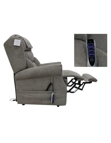 Berkshire Quad Motor Lift & Tilt Armchair  - Stone