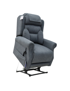 Berkshire Quad Motor Lift & Tilt Armchair -  Steel Grey
