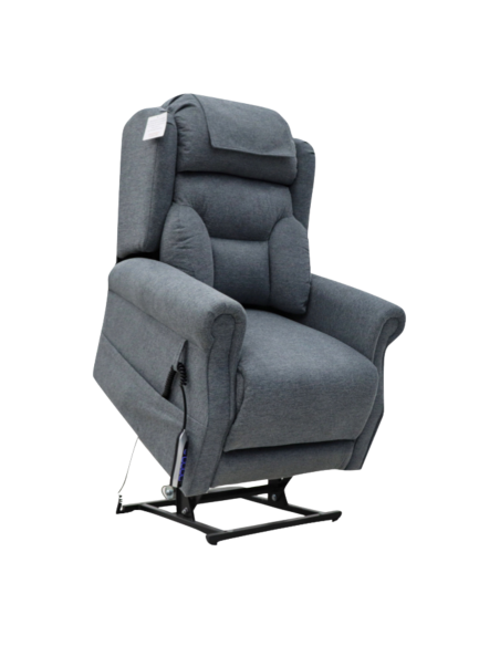Berkshire Quad Motor Lift & Tilt Armchair -  Steel Grey