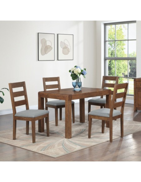 Oakridge 1.2m Dining Table - Dark Oak