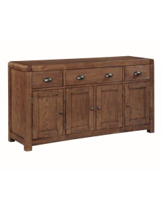 Oakridge 4 Door Sideboard - Dark Oak
