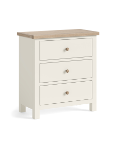 Turnberry 3 Drawer Chest - Coconut