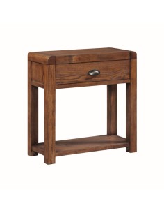 Oakridge 1 Drawer Hall Table - Dark Oak