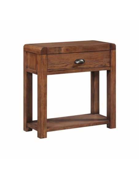 Oakridge 1 Drawer Hall Table - Dark Oak