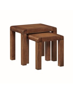 Oakridge Nest Of 2 Tables - Dark Oak