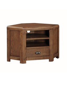 Oakridge Corner TV Unit - Dark Oak