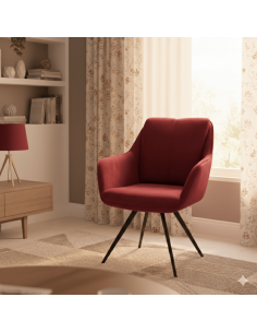 Rivoli Dining Chair - Velvet Purple