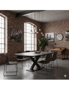 Fortune Extending Dining Table - Sintered Stone top