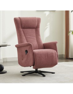 Apero Swivel Dual Motor Electric Recliner - Rose