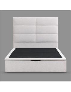 Jessica 5ft Storage Bedframe - Beige 2