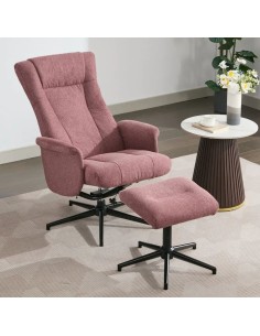 Apero TV Chair & Stool - Rose 2