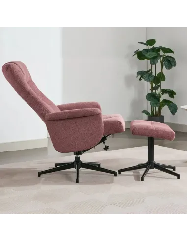 Apero TV Chair & Stool - Rose