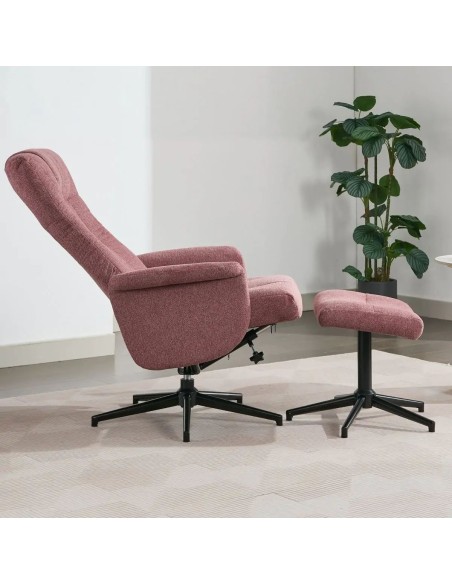 Apero TV Chair & Stool - Rose