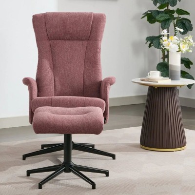 Apero TV Chair & Stool - Rose