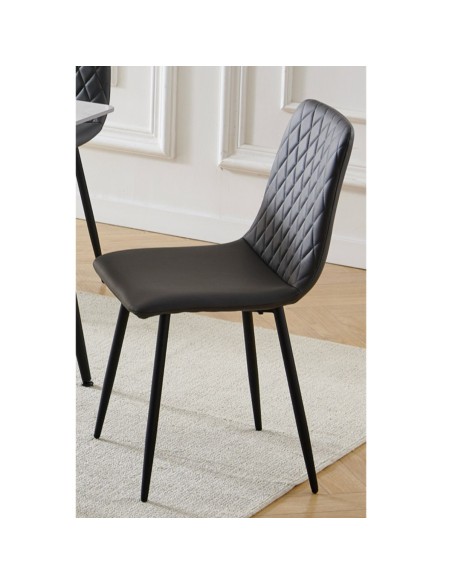 Argenta Dining Chair - Dark Grey