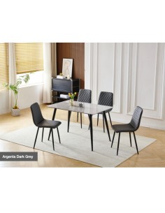 Argenta Dining Chair - Dark Grey 2
