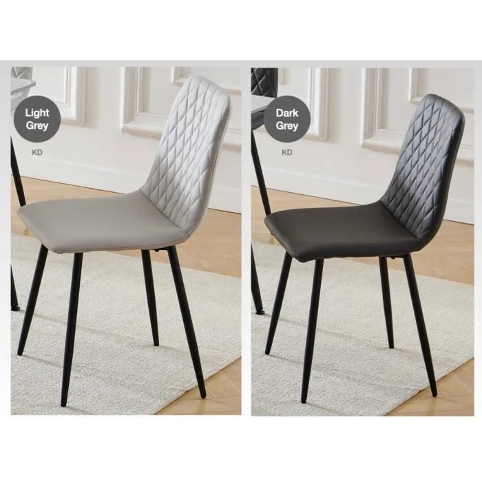 Argenta Dining Chair - Dark Grey