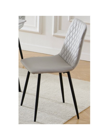 Argenta Dining Chair - Light Grey