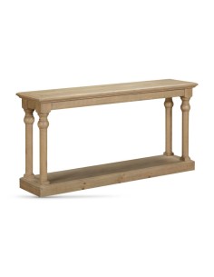 Chateau 160cm Console Table - Rustic