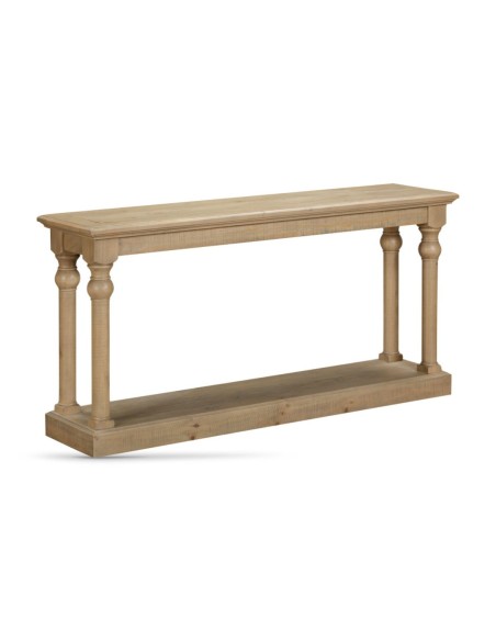 Chateau 160cm Console Table - Rustic