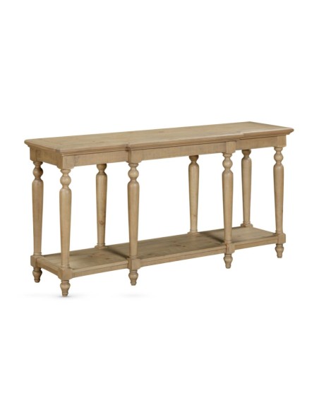 Chateau 165cm Console Table - Rustic