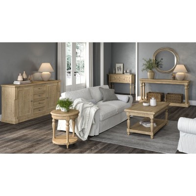 Chateau 2 Door 4 Drawer Sideboard - Rustic